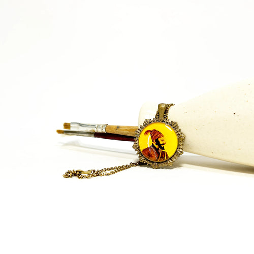 Chhatrapati Shivaji Maharaj Legacy in Miniature Pendant