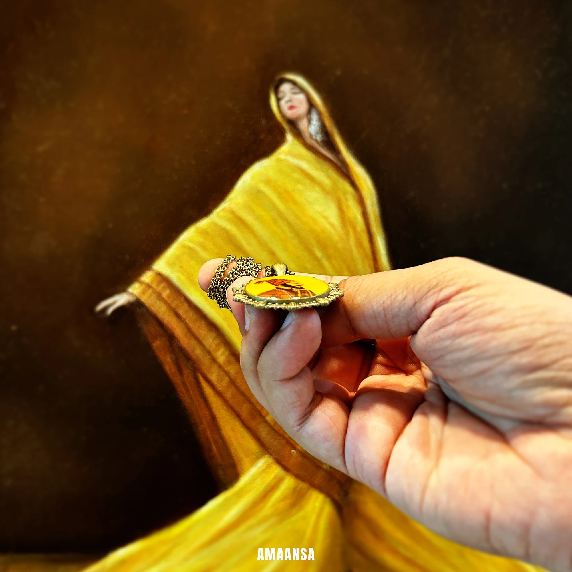 Chhatrapati Shivaji Maharaj Legacy in Miniature Pendant